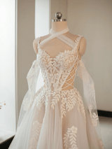 Halter Neck Wedding Dress