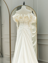 Raven | Off white mermaid wedding dress