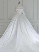 Zavida | Wedding dress with long trail