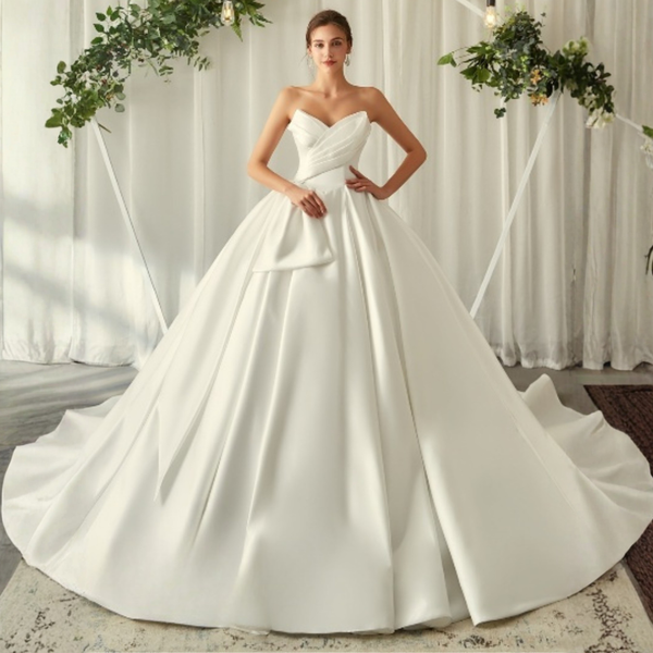 A-line wedding dress