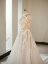 Halter Neck Wedding Dress