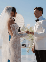 Chantle | Long sleeves beaded wedding gown