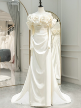 Raven | Off white mermaid wedding dress