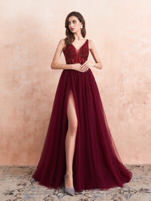tulle wedding dress