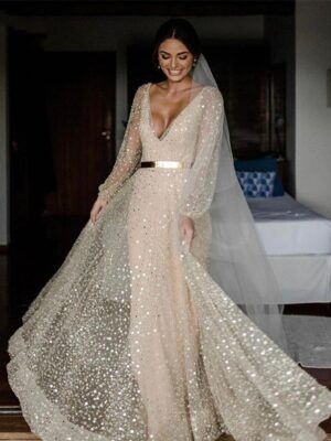 bridal gown