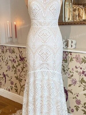 lace mermaid wedding dress