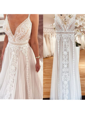 boho wedding dress