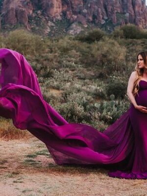 maternity photoshoot dress