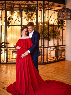 maternity photoshoot dress