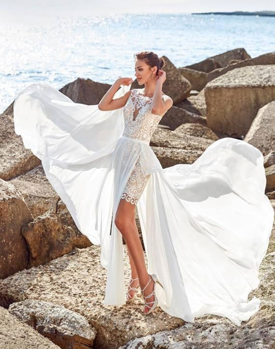 Beach Dress | Short Wedding Dress | The Wedding Hymns