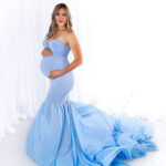 maternity photoshoot dress