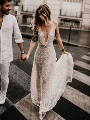 boho wedding dress