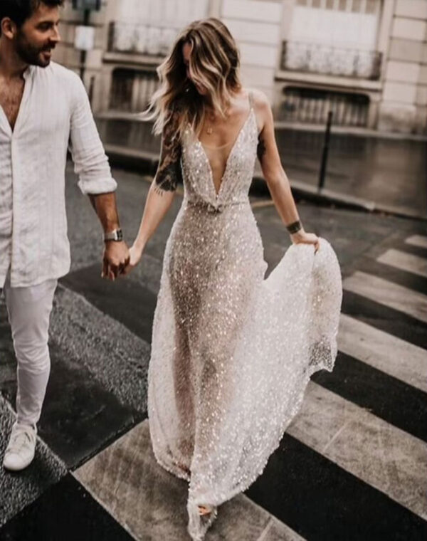 boho wedding dress
