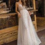 Bohemian bridal gowns