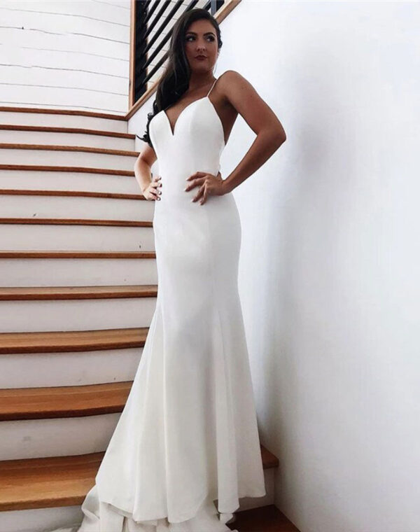 simple wedding dress