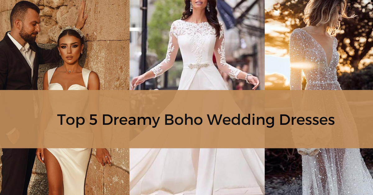 boho wedding dress